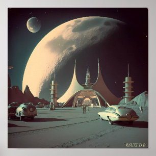 Hyperion 4  (with Drawing Board Logo) Poster