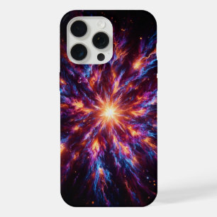 Hypernova Camo, Glowing Camouflage, Starburst iPhone 15 Pro Max Case