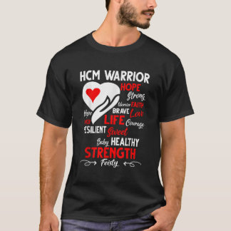 Hypertrophic Cardiomyopathy Raising Awareness HCM  T-Shirt