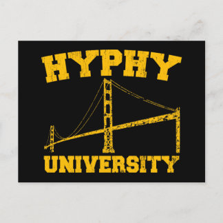 Hyphy University yay area Postcard