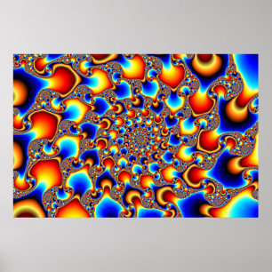Hypn0sis - Fractal Art Poster