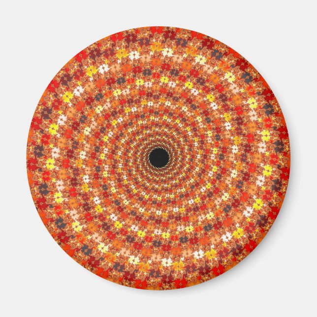 Hypno Orb - Fractal Magnet (Front)