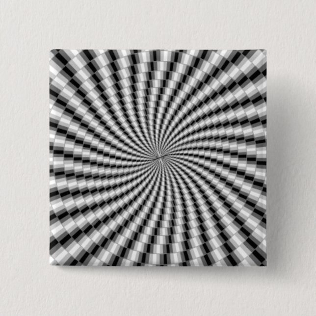 Hypnobutton 15 Cm Square Badge (Front)