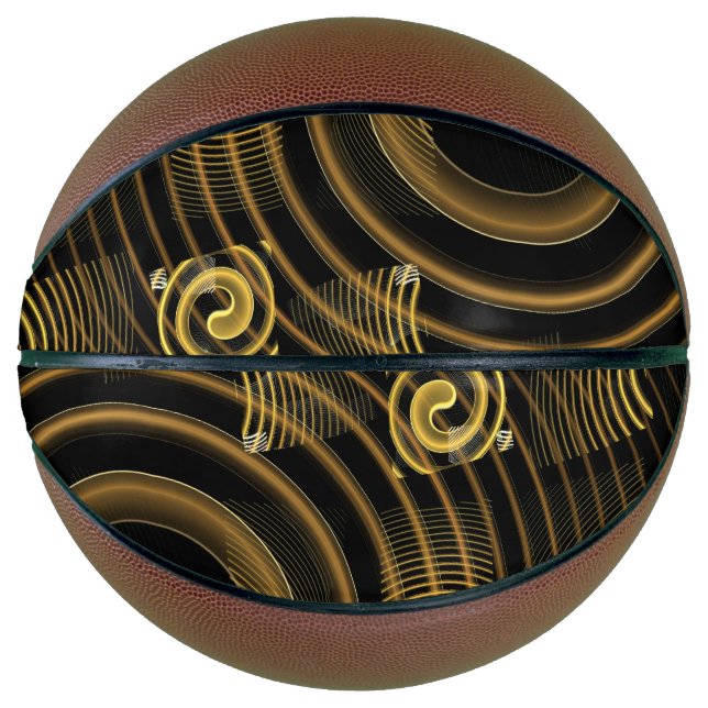 Hypnosis Abstract Art Basketball (Front)