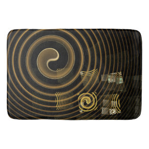 Hypnosis Abstract Art Bath Mat