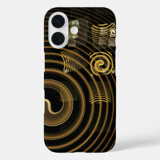 Hypnosis Abstract Art iPhone 16 Case