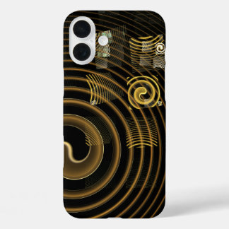 Hypnosis Abstract Art iPhone 16 Plus Case