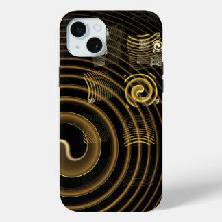 Hypnosis Abstract Art iPhone 15 Mini Case