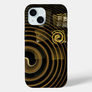 Hypnosis Abstract Art iPhone 15 Case