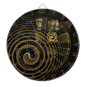 Hypnosis Abstract Art Dartboard