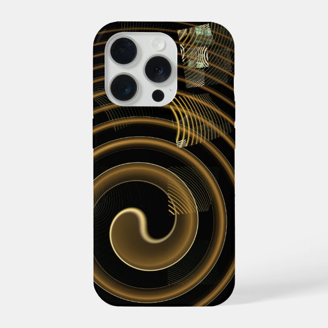 Hypnosis Abstract Art iPhone Case (Back)