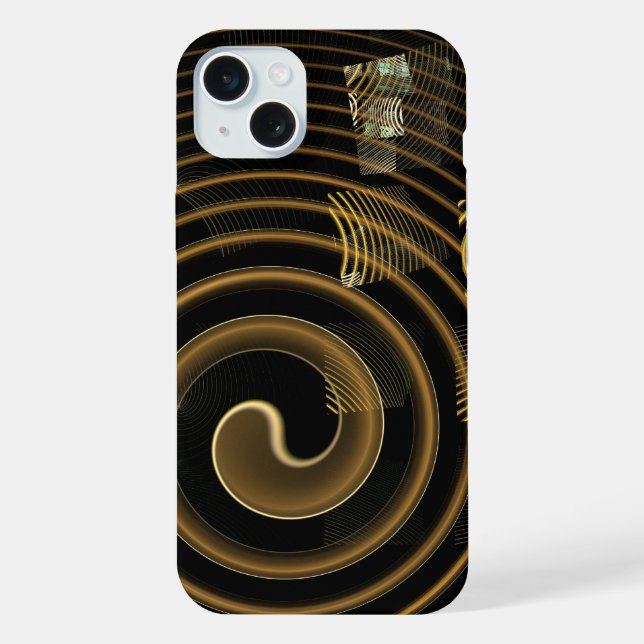 Hypnosis Abstract Art iPhone Case (Back)