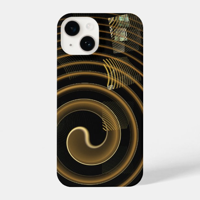 Hypnosis Abstract Art iPhone Case (Back)
