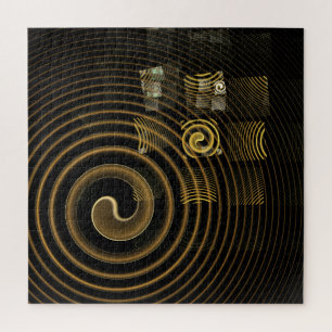 Hypnosis Abstract Art Jigsaw Puzzle