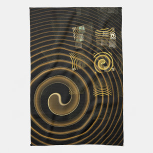Hypnosis Abstract Art Kitchen Towel