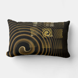 Hypnosis Abstract Art Lumbar Pillow