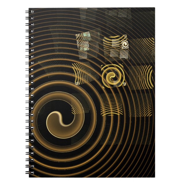 Hypnosis Abstract Art Notebook (Front)