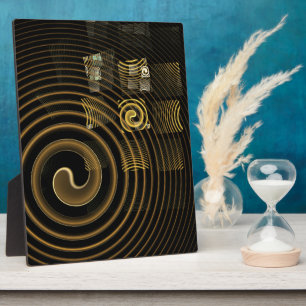Hypnosis Abstract Art Plaque