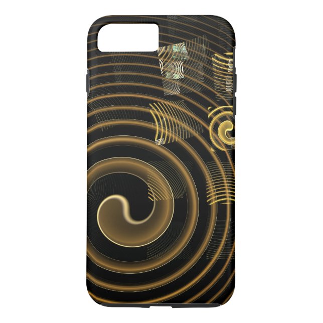 Hypnosis Abstract Art Tough Case-Mate iPhone Case (Back)