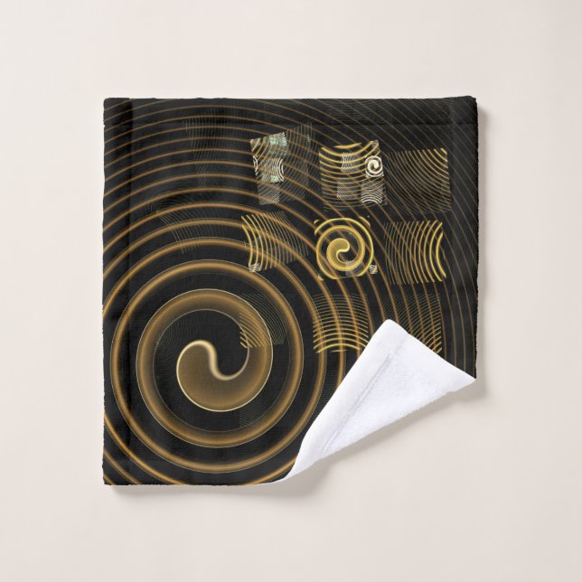 Hypnosis Abstract Art Wash Cloth (Wash Cloth)