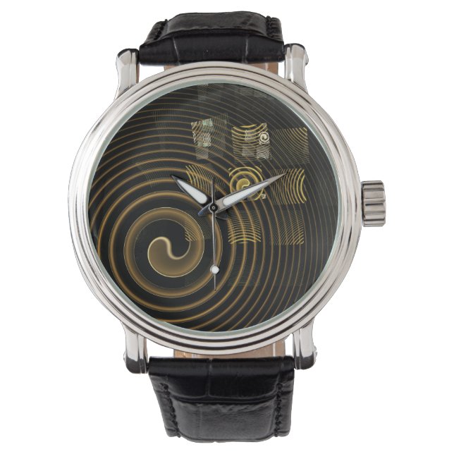 Hypnosis Abstract Art Watch (Front)