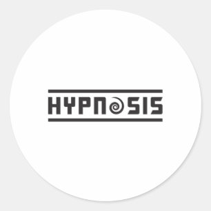 Hypnosis Best Hypnotist Hypnotizer Hypnotic Gift Classic Round Sticker
