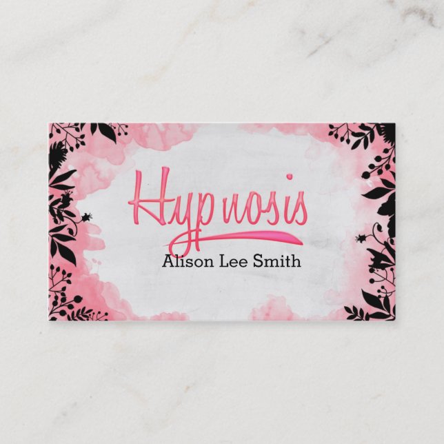 Hypnosis Business Card (Front)