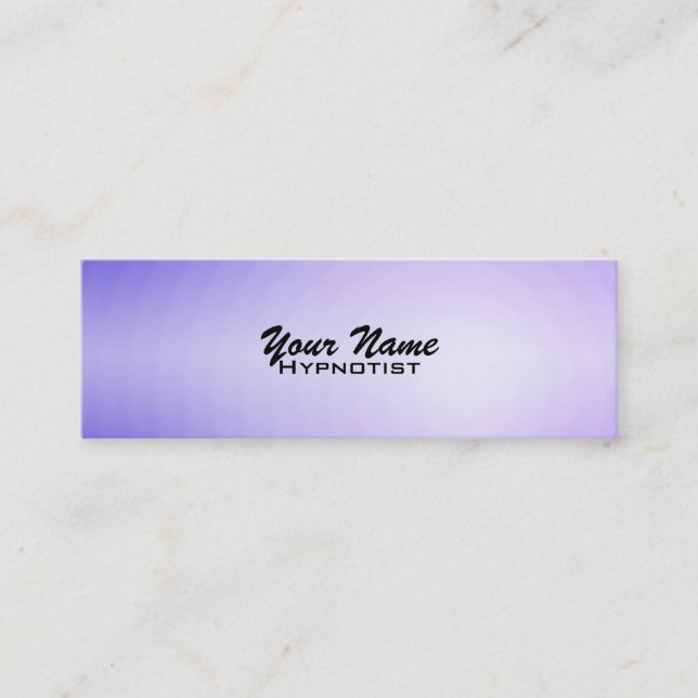 Hypnosis Business Cards (Front)