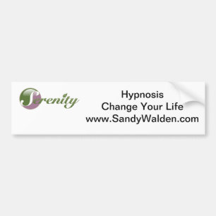 Hypnosis  Change Your Life Bumper Sticker