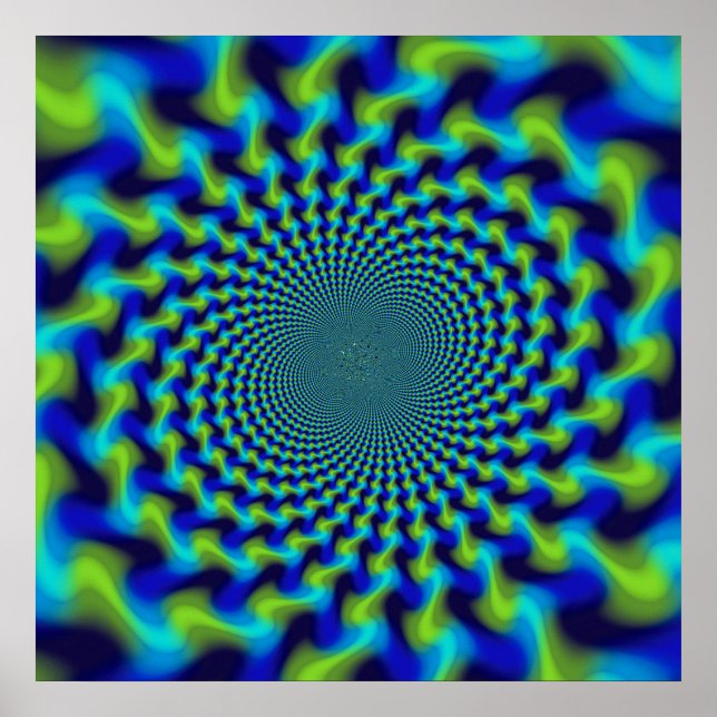 Hypnosis Fractal #2 Poster (Front)