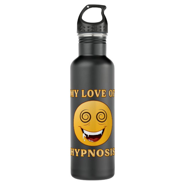 Hypnosis Hypnotist Hypnotic Hypnotizer Funny Gift 710 Ml Water Bottle (Front)