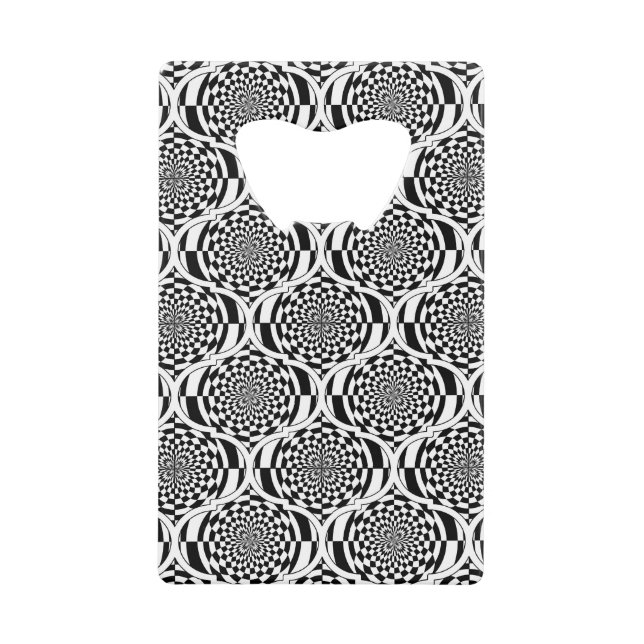 Hypnosis Pattern black white + your ideas (Front)