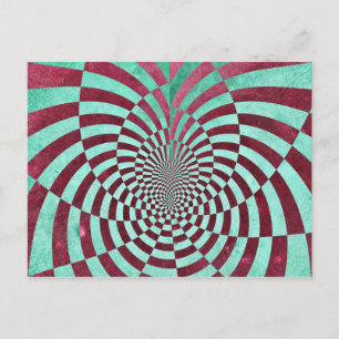hypnosis postcard