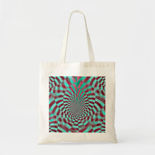 Hypnosis seamless grunge Pattern + your ideas Tote Bag
