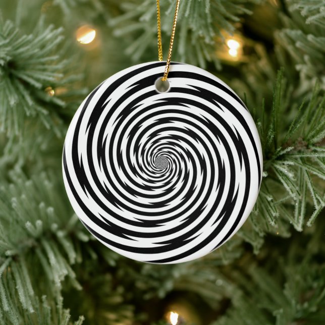 Hypnosis Spiral Ceramic Tree Decoration (Tree)