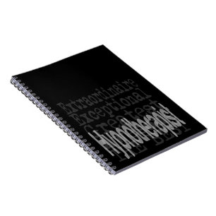 Hypnotherapist Extraordinaire Notebook
