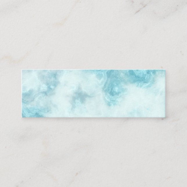 Hypnotherapist therapist mini business card (Front)