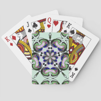 Hypnotic Abstract Colour Playing Cards