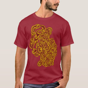 Hypnotic Amorphous Phantasmagoric Modern Groovy  T-Shirt