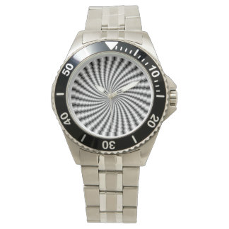 hypnotic disc spiral watch