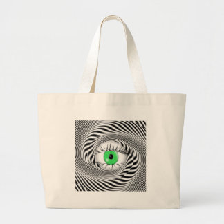 HYPNOTIC EYE - HYPNOTIST LARGE TOTE BAG