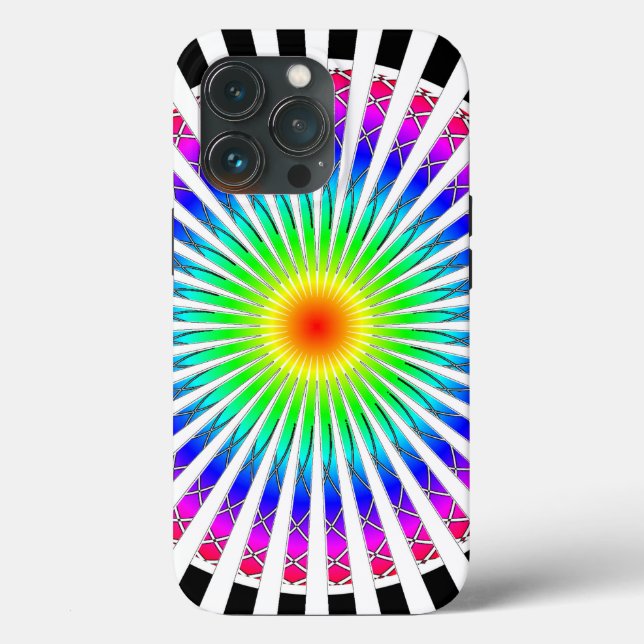Hypnotic Flower Case-Mate iPhone Case (Back)