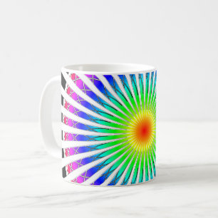 Hypnotic Flower Coffee Mug