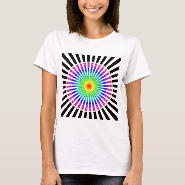 Hypnotic Flower T-Shirt (Front)