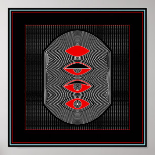 Hypnotic Gaze Poster