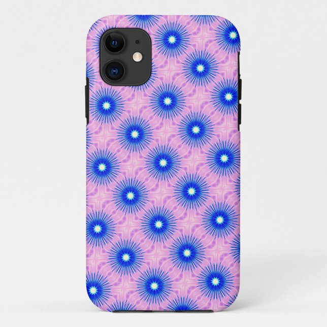 hypnotic pink and blue case (Back)