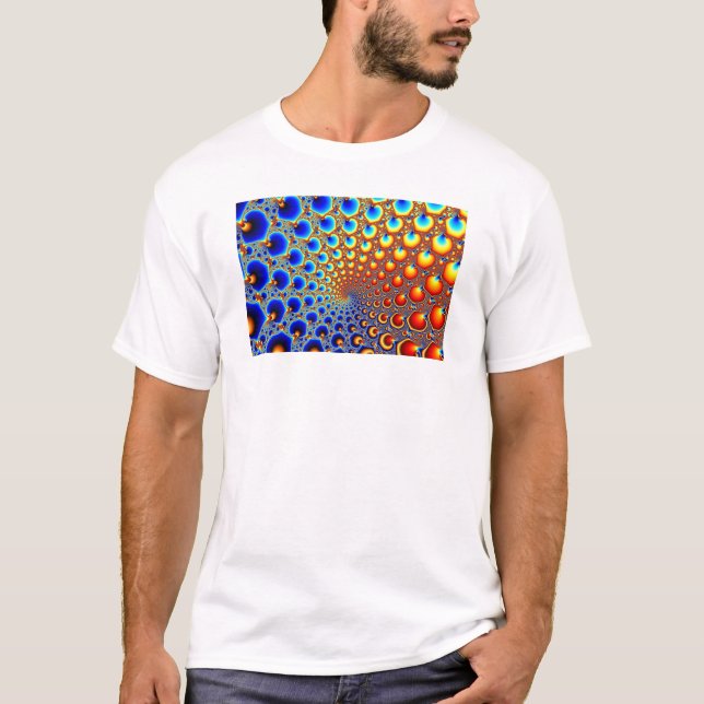 Hypnotic portal - Fractal T-Shirt (Front)