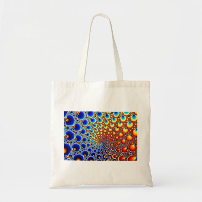 Hypnotic portal - Fractal Tote Bag (Front)