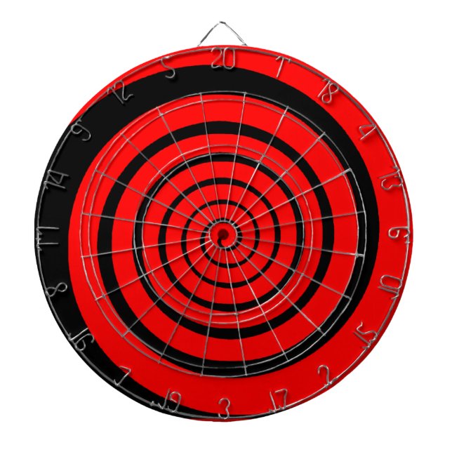 hypnotic spiral dartboard (Front)