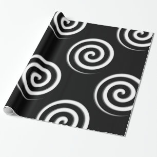 Hypnotic Spiral  Gift Wrapping Paper